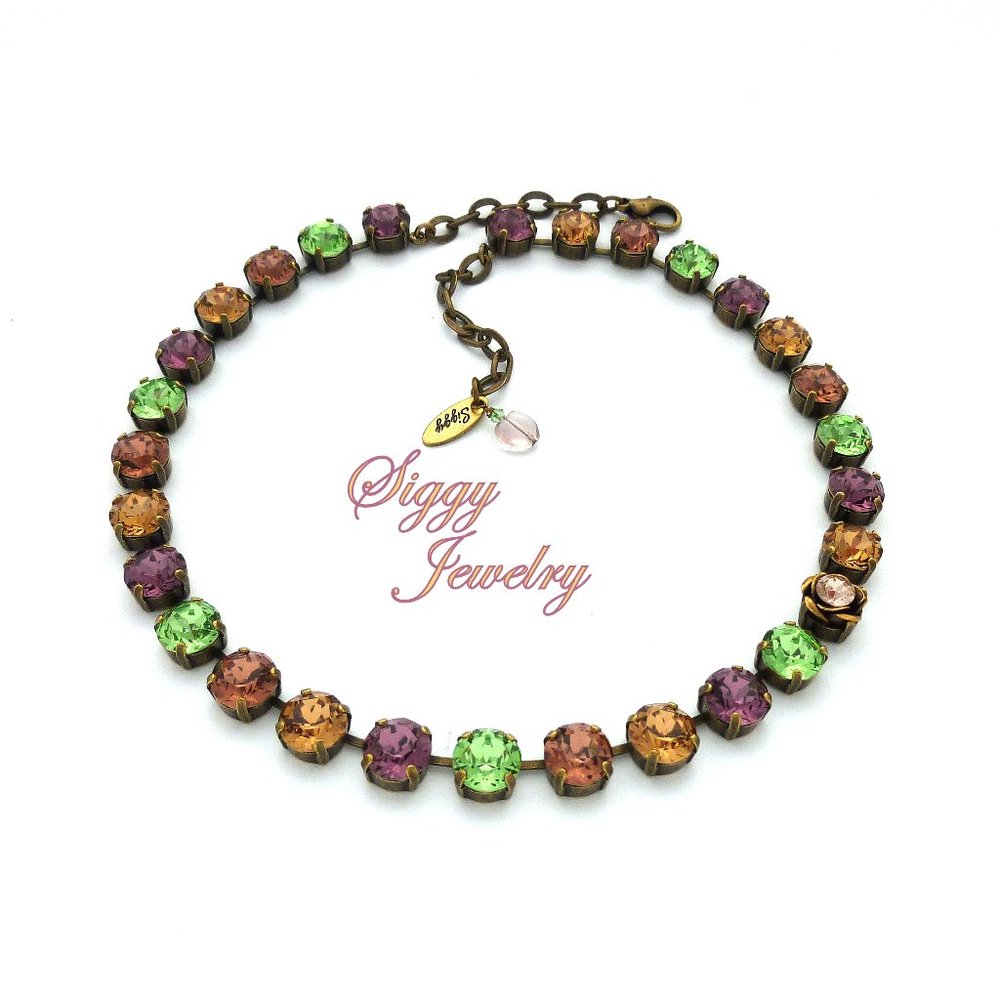 Swarovski Crystal Country Roads Necklace - Picture 3 of 9